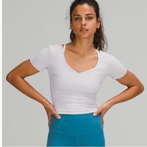 Lululemon Align T-Shirt in Chrome